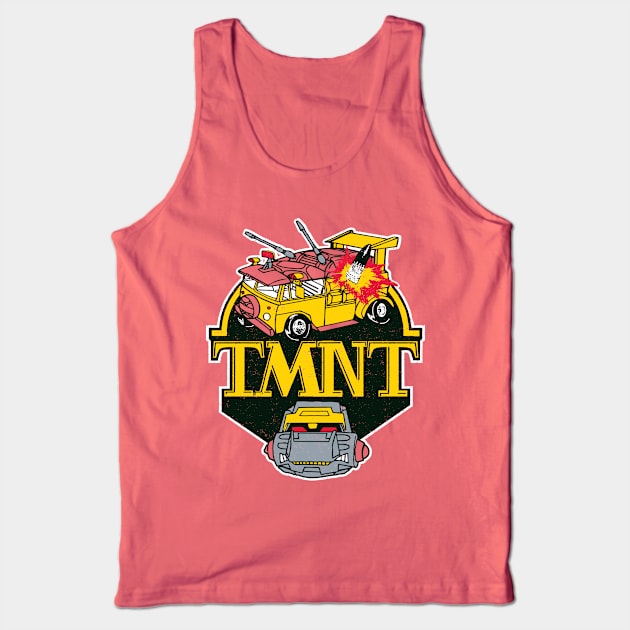 Turtle Van Tank Top by Daletheskater